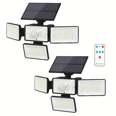 Moktan Sabai - Bright Solar Lights w/ Remote & Motion Sensor 2/4 Pack