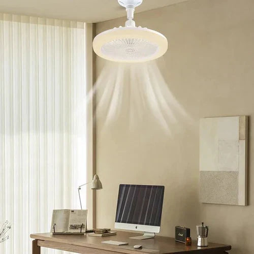 Moktan Sabai Versatile Low Profile Ceiling Fan with LED Light & Remote Control | Space-Saving Design for Enhanced Home Comfort