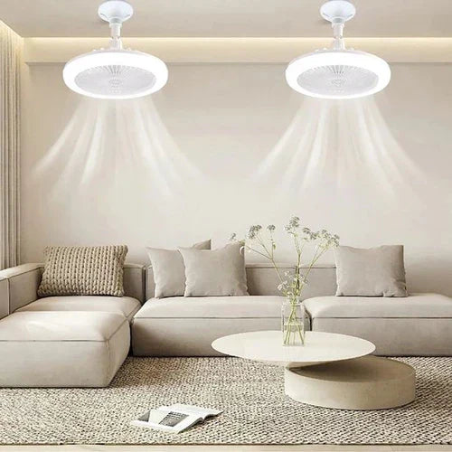 Moktan Sabai Versatile Low Profile Ceiling Fan with LED Light & Remote Control | Space-Saving Design for Enhanced Home Comfort