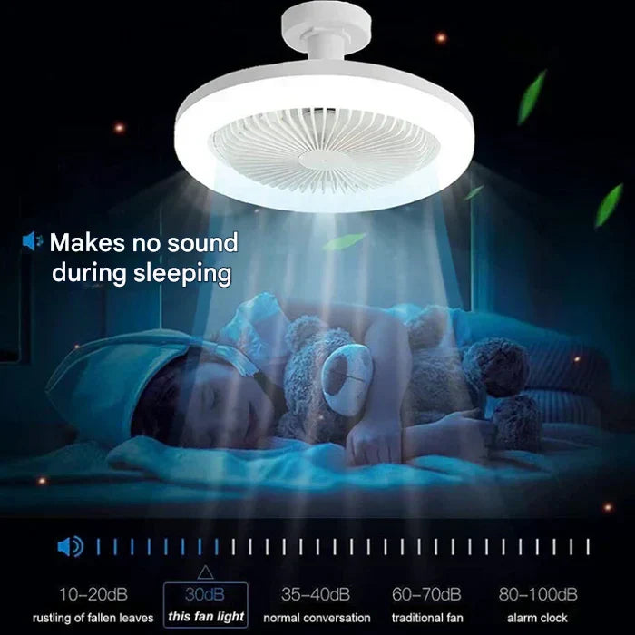 Moktan Sabai Versatile Low Profile Ceiling Fan with LED Light & Remote Control | Space-Saving Design for Enhanced Home Comfort