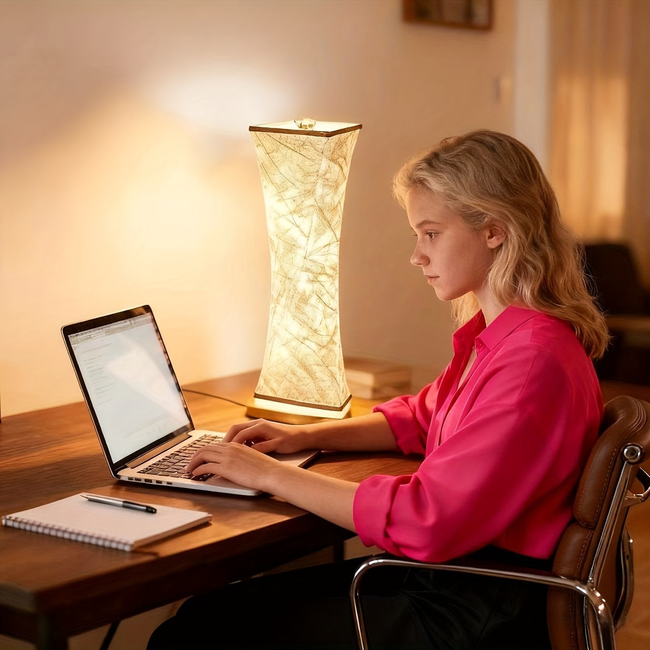 Moktan Sabai Set of 2 Dimmable Table Lamps – 3-Way White & Gold Bedside Lamps for Bedroom