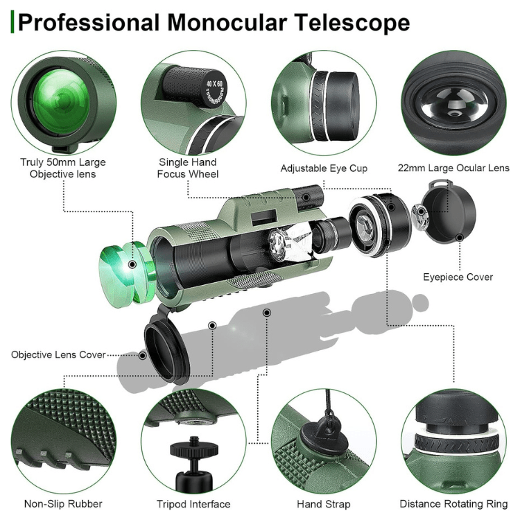 Moktan Sabai HD Zoom Monocular Telescope