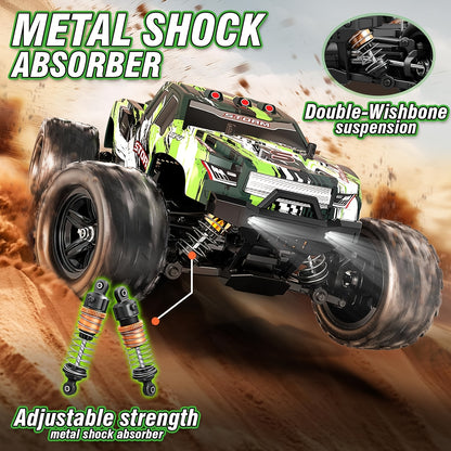 All-Terrain RC Off-Road Toy Car – 2.4GHz Remote Control, Durable Alloy Body