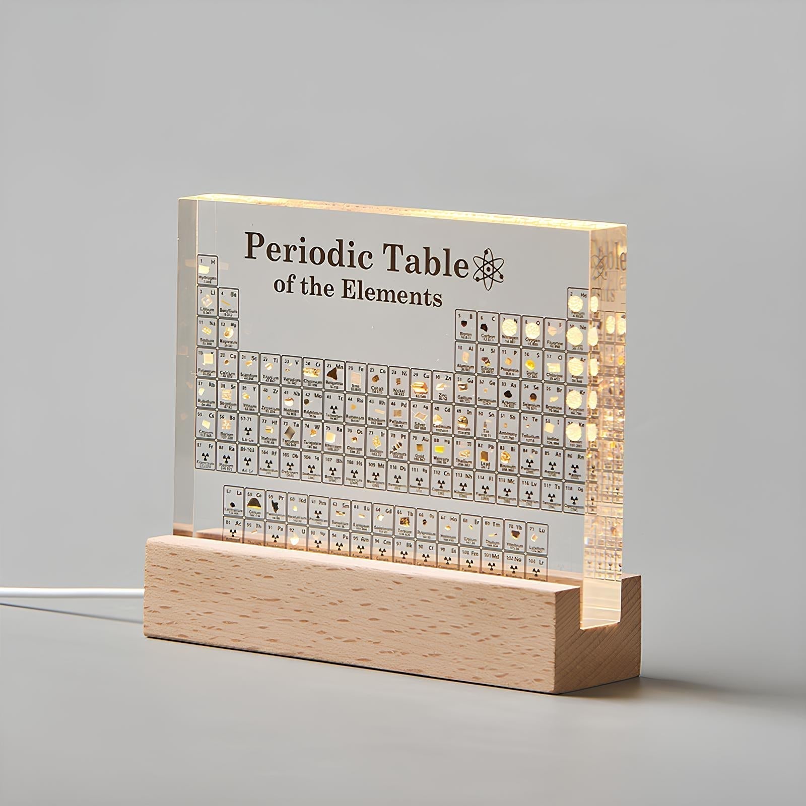 Moktan Sabai LED Periodic Table Element Display