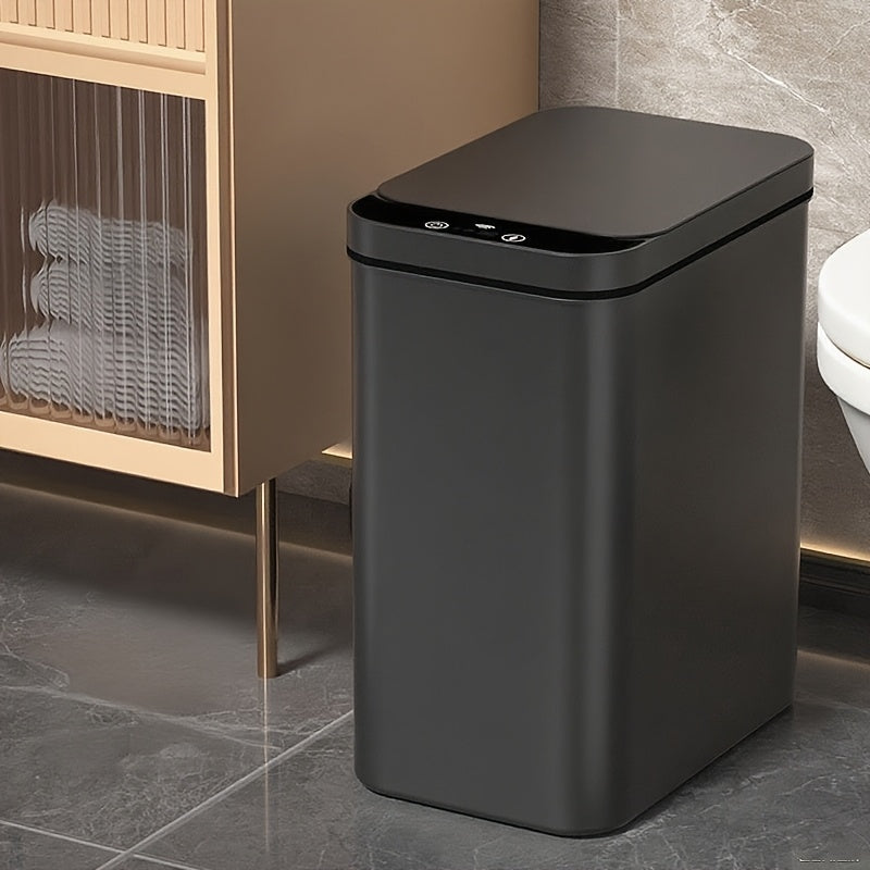 Moktan Sabai 11L Motion Sensor Trash Can Slim Touchless Bathroom Kitchen Bin