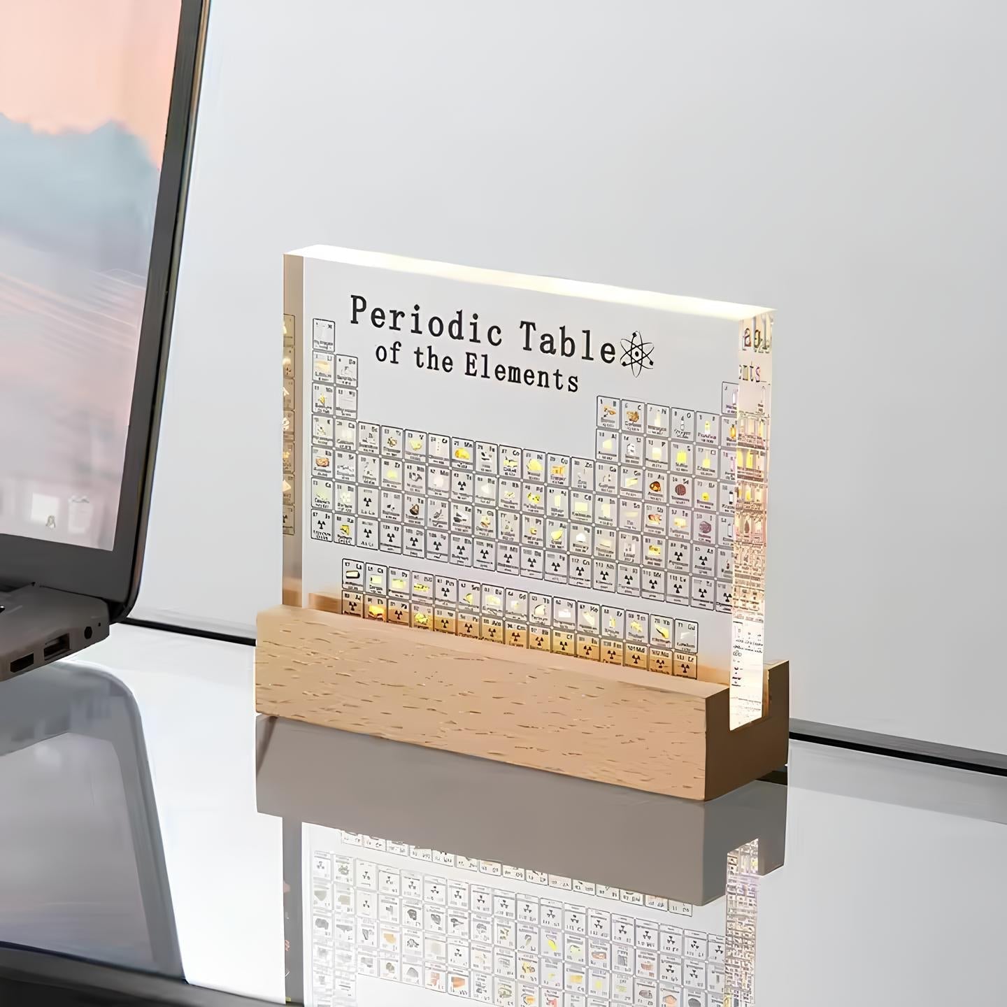 Moktan Sabai LED Periodic Table Element Display