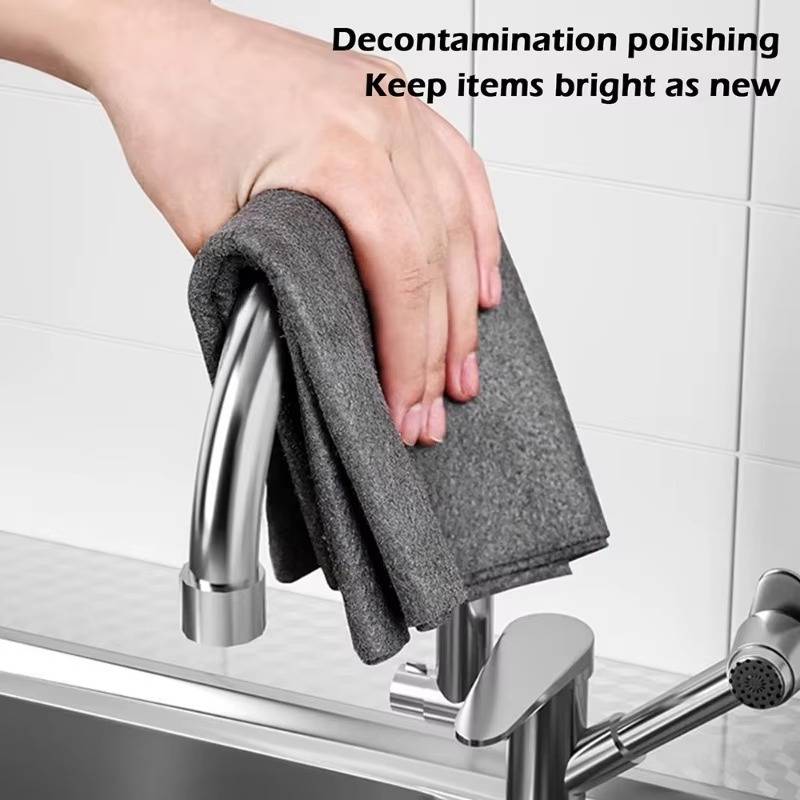 Moktan Sabai Microfiber Cleaning Cloths 10 Pack Lint Free Reusable Towels for Car Kitchen Glass
