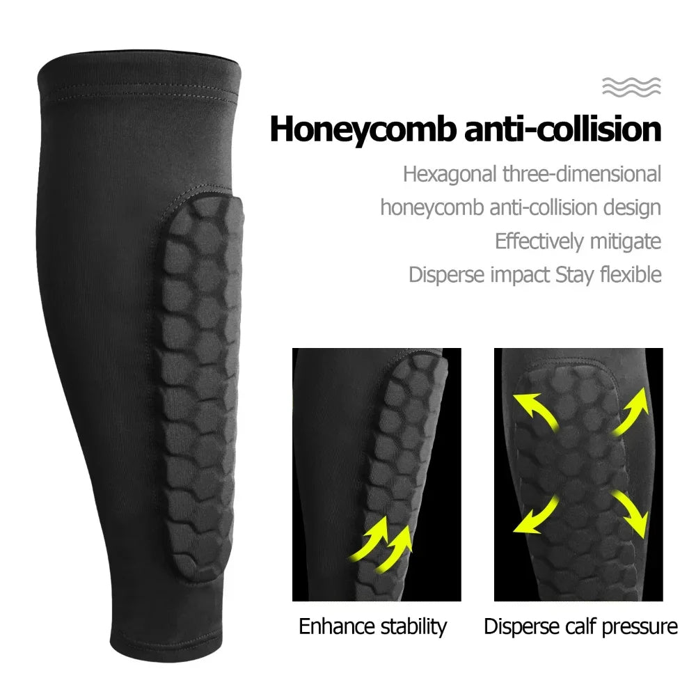 Moktan Sabai 1 Pair Honeycomb Soccer Shin Guards