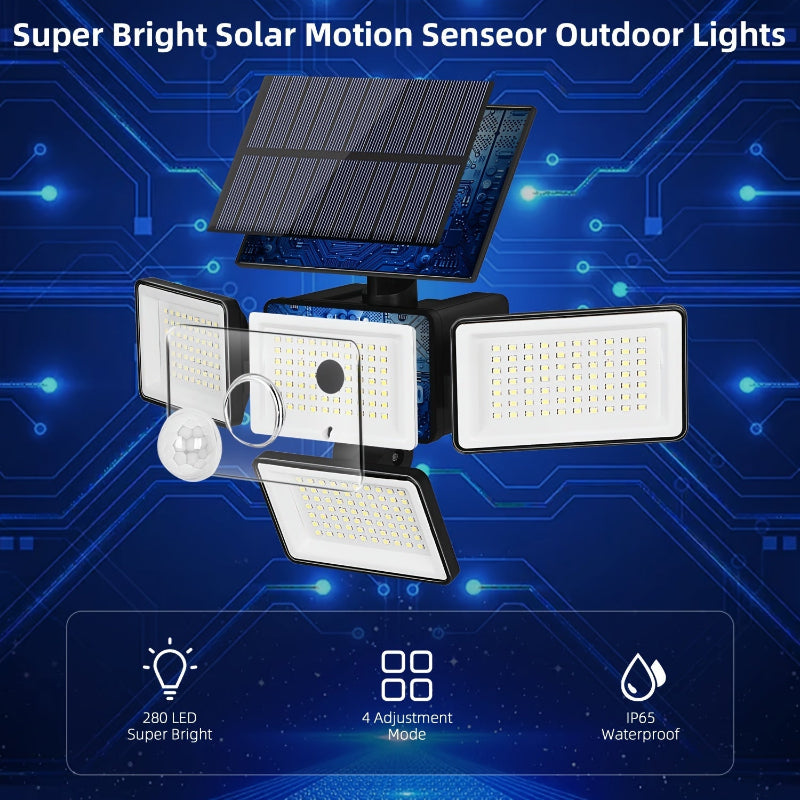 Moktan Sabai Moktan Sabai - Bright Solar Lights w/ Remote & Motion Sensor 2/4 Pack