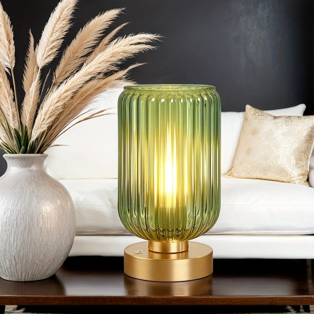 Cordless Touch Table Lamp with Rechargeable Battery – Dimmable LED Bedside Light