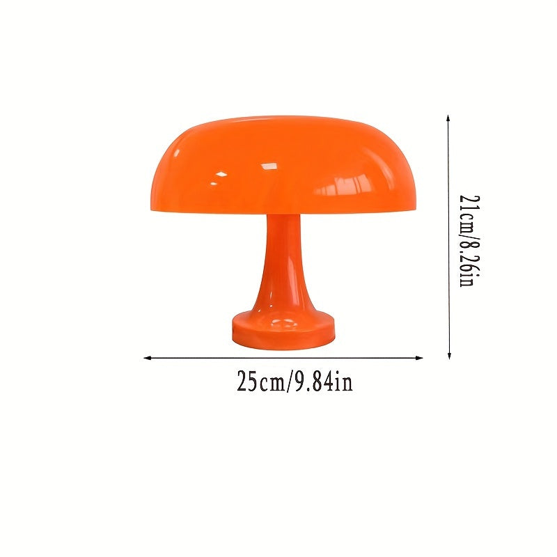 Moktan Sabai LED Mushroom Table Lamp Modern Bedside Light for Room Decor & Christmas Gift