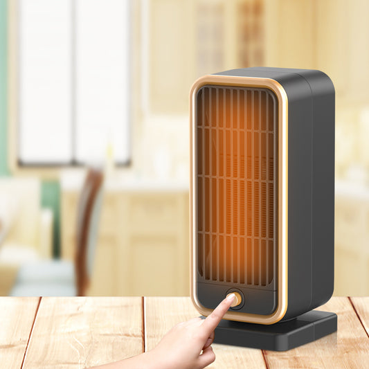 Quiet 500W Ceramic Space Heater - Portable Electric Heater for Office & Bedroom