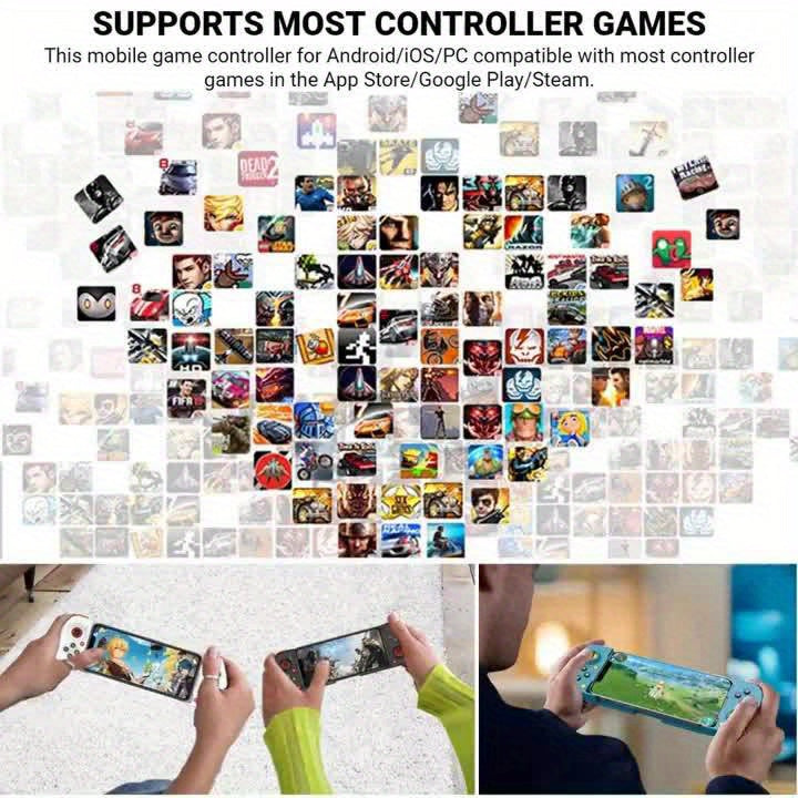 Pro Wireless Mobile Gamepad for iPhone, Android, PC & Steam Deck Moktan Sabai