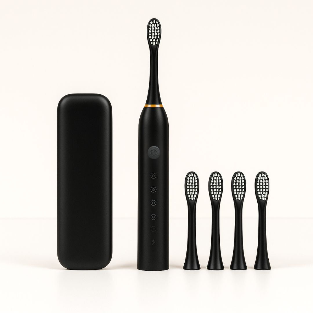Moktan Sabai Ultrasonic Sonic Electric Toothbrush Black