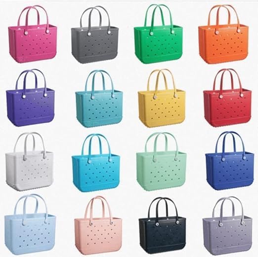 Moktan Sabai Waterproof EVA Beach Tote Bag Large Sandproof Washable Travel Carryall