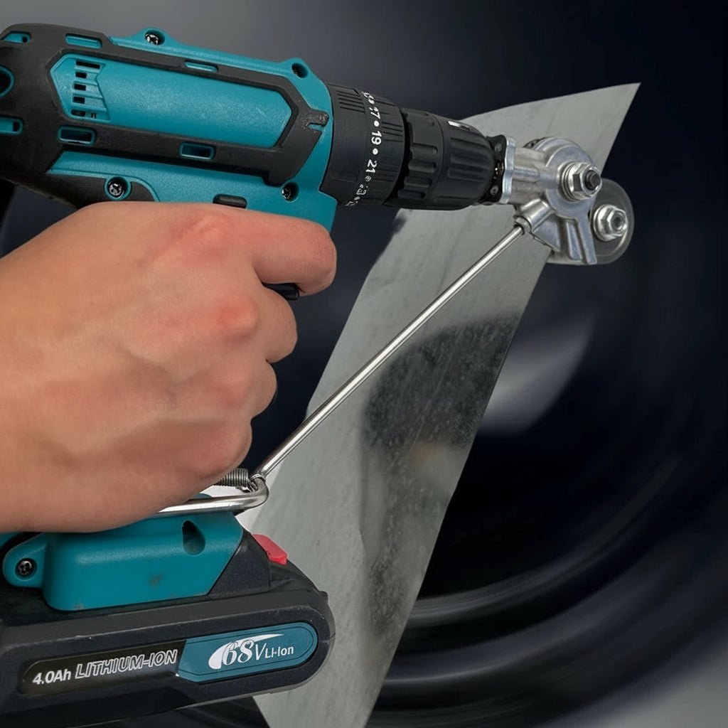 Moktan Sabai Drill Attachment Sheet Metal Cutter Nibbler Tool for Electric Drill