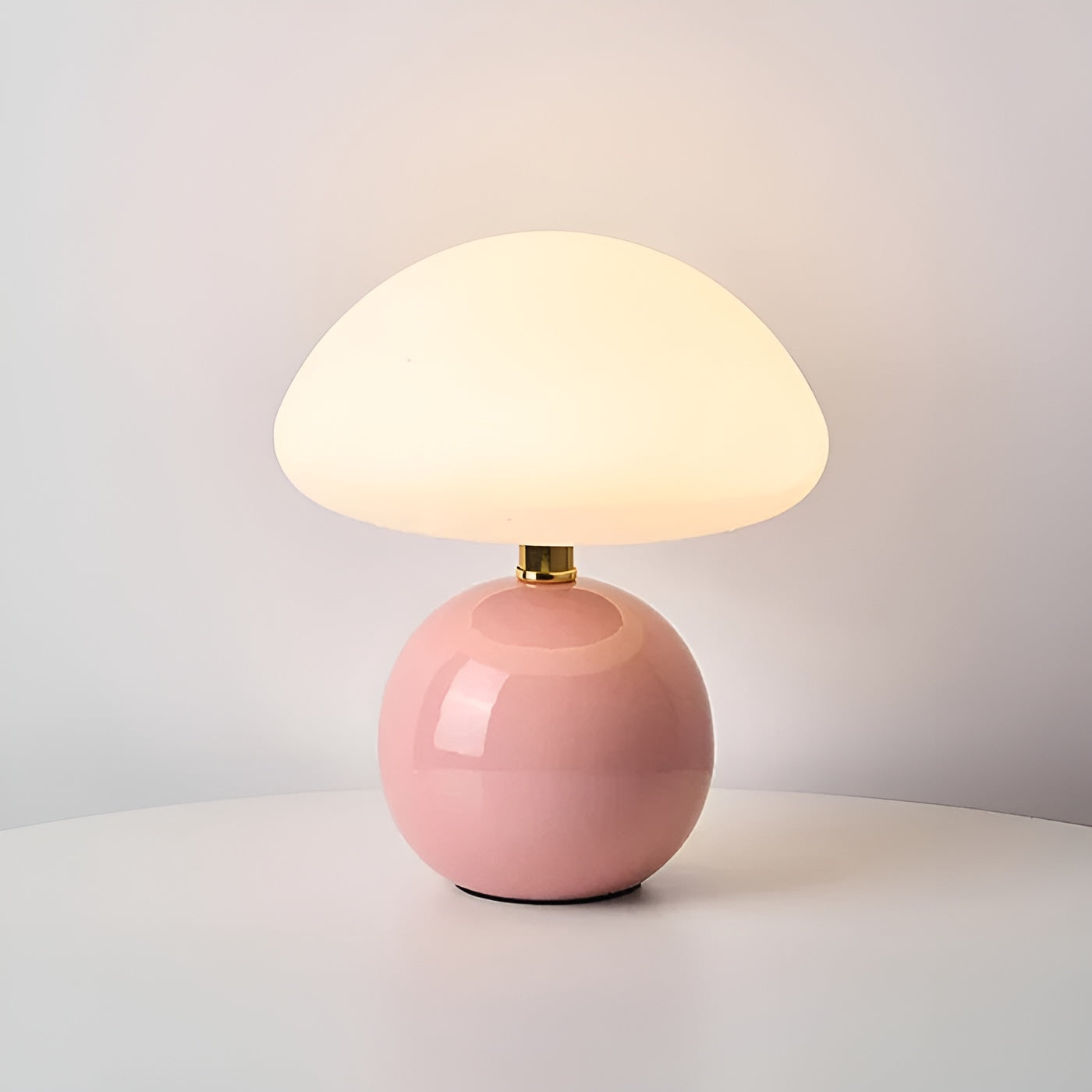 Moktan Sabai USB Mushroom Lamp | Ambient Night Light Pink