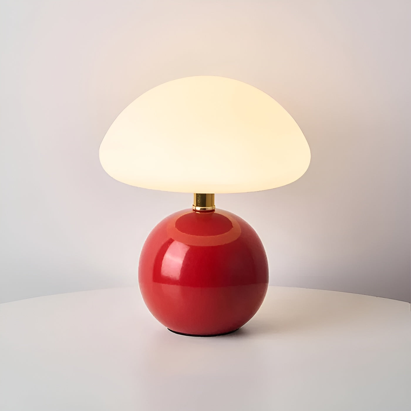 Moktan Sabai USB Mushroom Lamp | Ambient Night Light Red