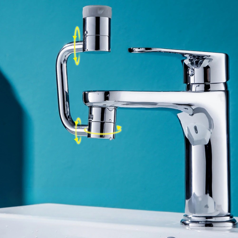 Moktan Sabai 1080° Rotating Faucet Extender Kitchen Tap Aerator Dual Spray Sink Attachment