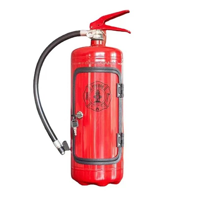 Moktan Sabai Fire Extinguisher Wine Bottle Holder Decorative Whiskey Champagne Bottle Stand