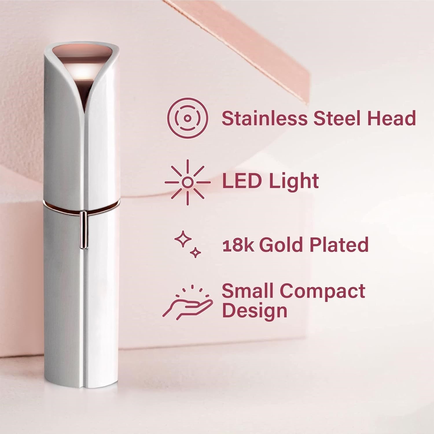 Moktan Sabai Women’s Electric Facial Hair Remover Eyebrow Trimmer