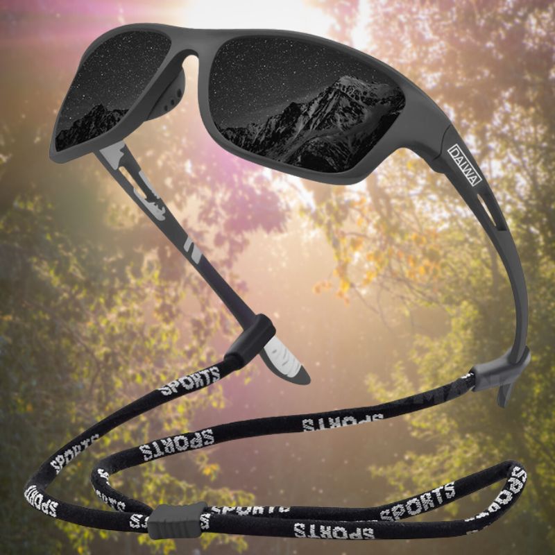 Moktan Sabai Photochromic Polarized Sunglasses UV400 Protection Anti-Glare Outdoor Sports Black