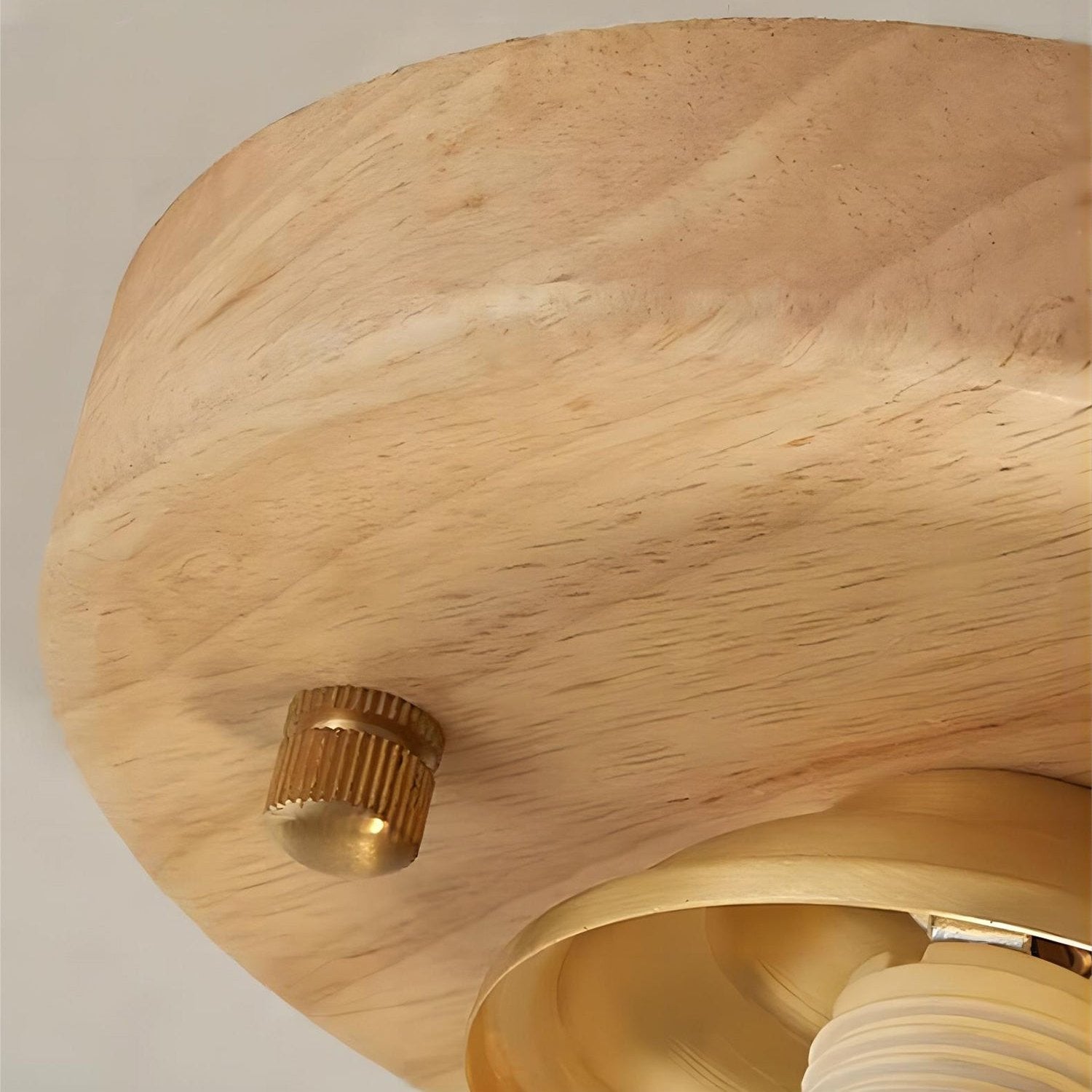 Moktan Sabai Pumpkin Flush Mount Ceiling Light Modern Round LED Ceiling Lamp