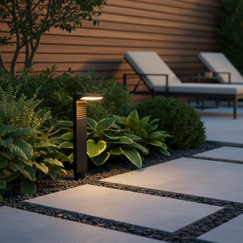 Moktan Sabai Solar LED Outdoor Garden Light Warm White Waterproof Lamp White Light