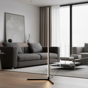 Moktan Sabai RGB LED Corner Floor Lamp Modern Tall Ambient Light
