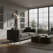 Moktan Sabai Modern LED Ring Floor Lamp