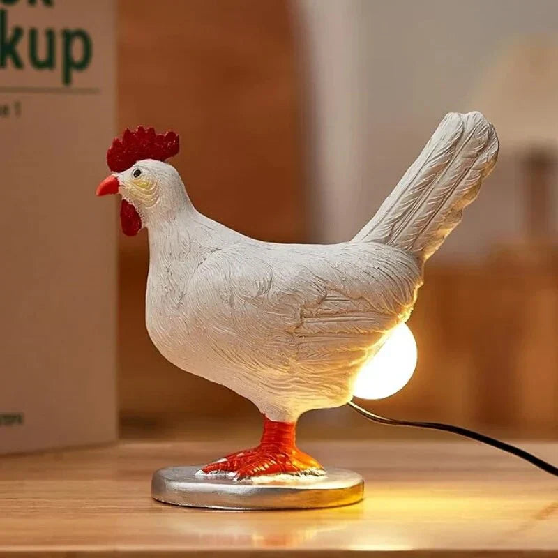 Moktan Sabai Chicken Table Lamp LED Novelty Night Light Easter Decorative Lamp