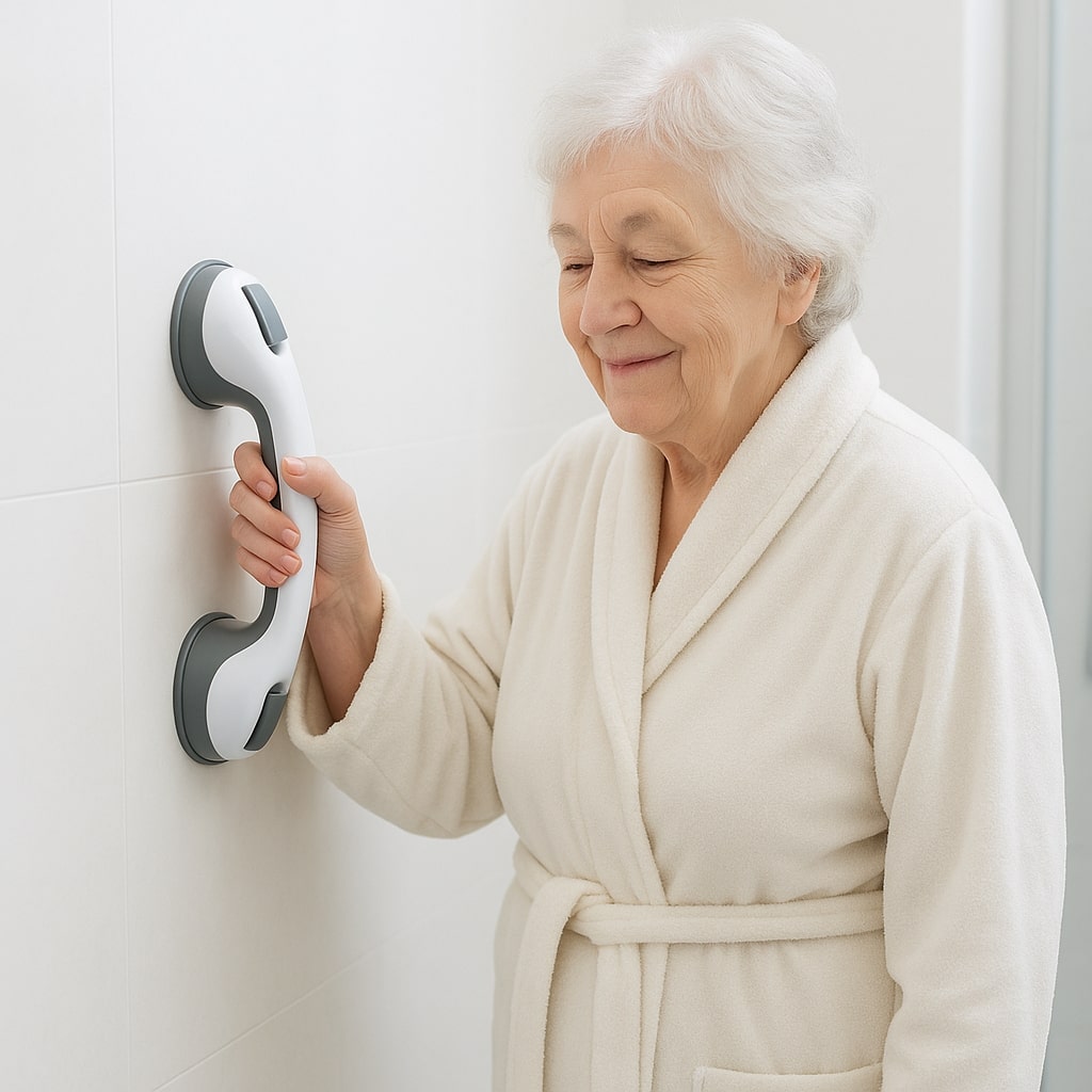Moktan Sabai Suction Cup Bathroom Grab Bar