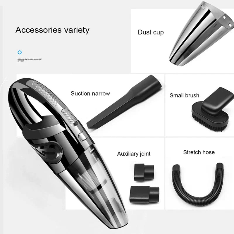 Moktan Sabai Cordless Handheld Vacuum Cleaner Portable Car & Home Vacuum Wet Dry Cleaner