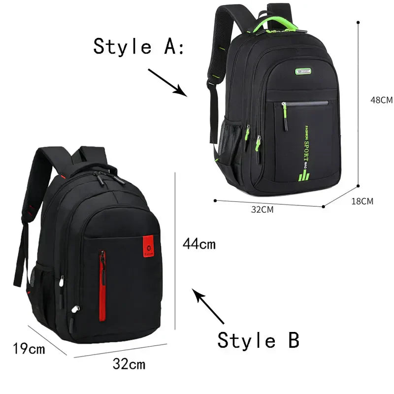 Moktan Sabai Waterproof Men’s Backpack UrbanGuard Laptop Travel Backpack Oxford Business Daypack