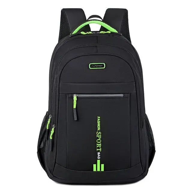 Moktan Sabai Waterproof Men’s Backpack UrbanGuard Laptop Travel Backpack Oxford Business Daypack Green-A