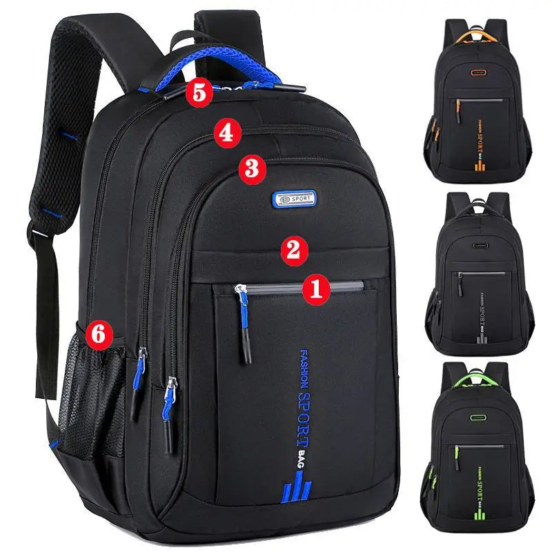 Moktan Sabai Waterproof Men’s Backpack UrbanGuard Laptop Travel Backpack Oxford Business Daypack