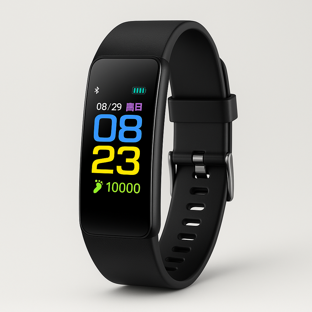 Moktan Sabai Senior Health Smartwatch Black