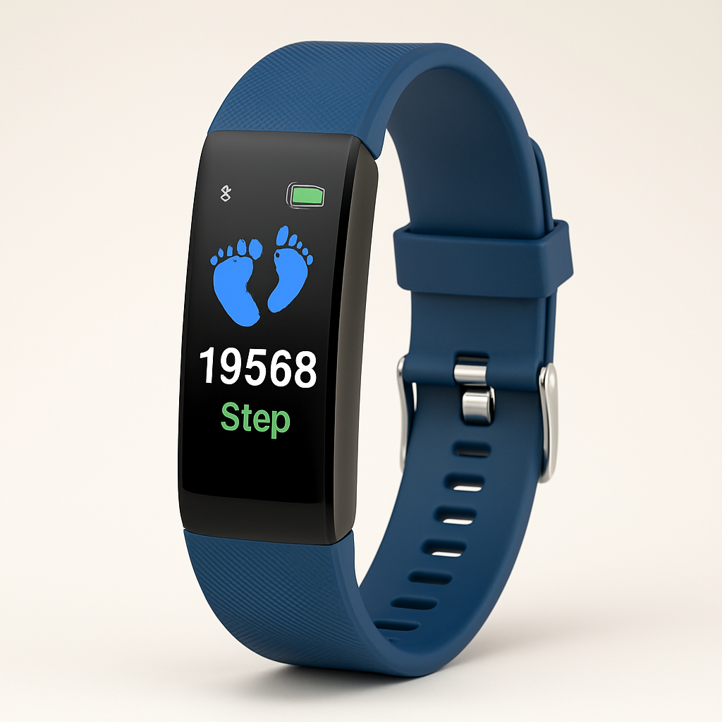 Moktan Sabai Senior Health Smartwatch Blue