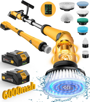 Moktan Sabai Q3 Pro Electric Spin Scrubber Cordless Rechargeable Cleaning Brush with Multi Heads