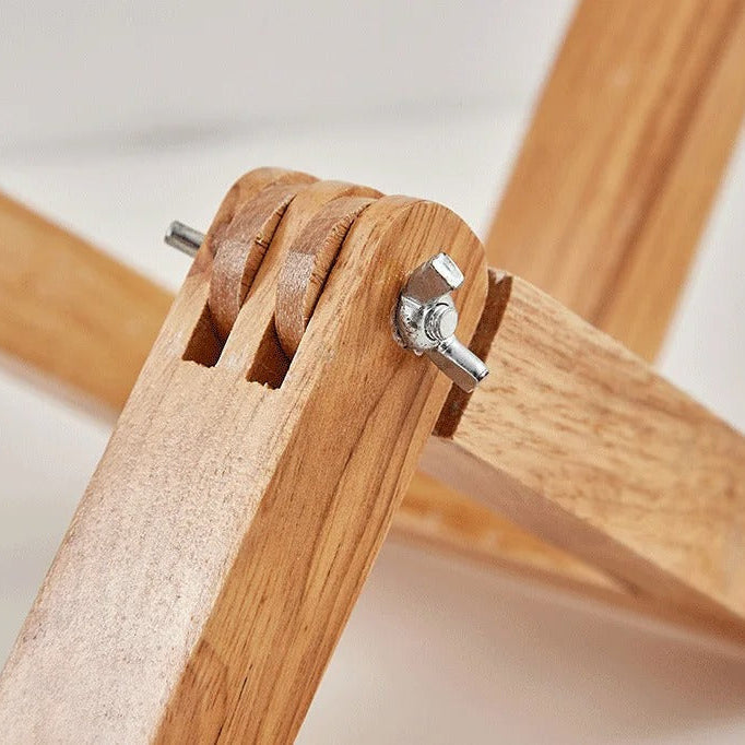 Moktan Sabai Bamboo Table Lamp | Wooden LED Desk Light Decor