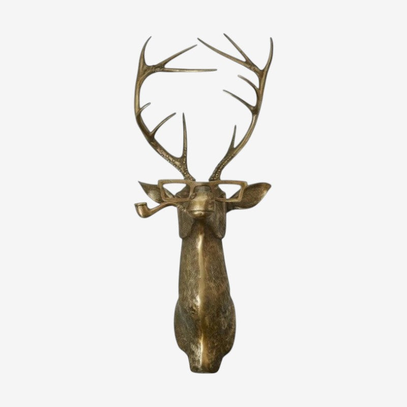 Moktan Sabai Animal Head Wall Sculpture Decor E