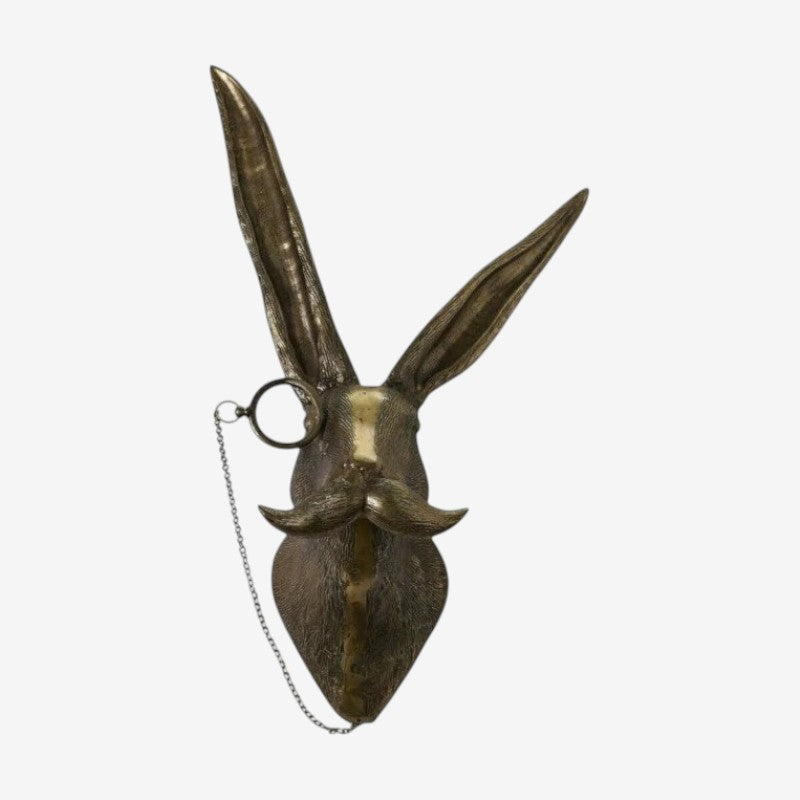 Moktan Sabai Animal Head Wall Sculpture Decor D