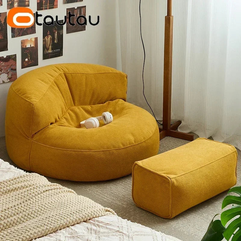 Moktan Sabai Waterproof Bean Bag Chair | Filled Outdoor Lounge Seat for Garden, Beach & Poolside Comfort
