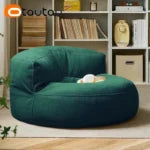 Moktan Sabai Waterproof Bean Bag Chair | Filled Outdoor Lounge Seat for Garden, Beach & Poolside Comfort