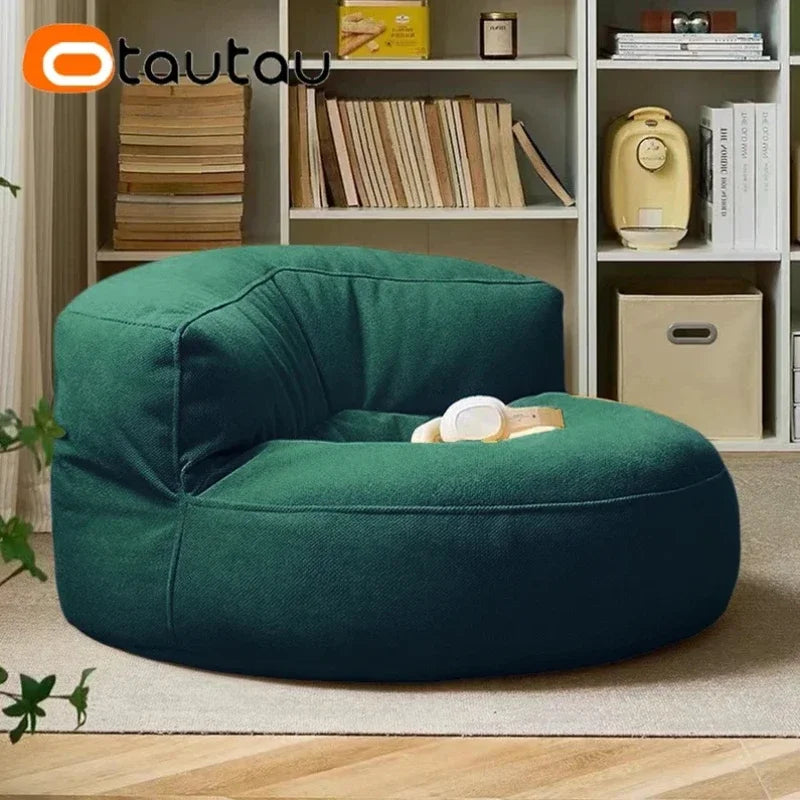 Moktan Sabai Waterproof Bean Bag Chair | Filled Outdoor Lounge Seat for Garden, Beach & Poolside Comfort