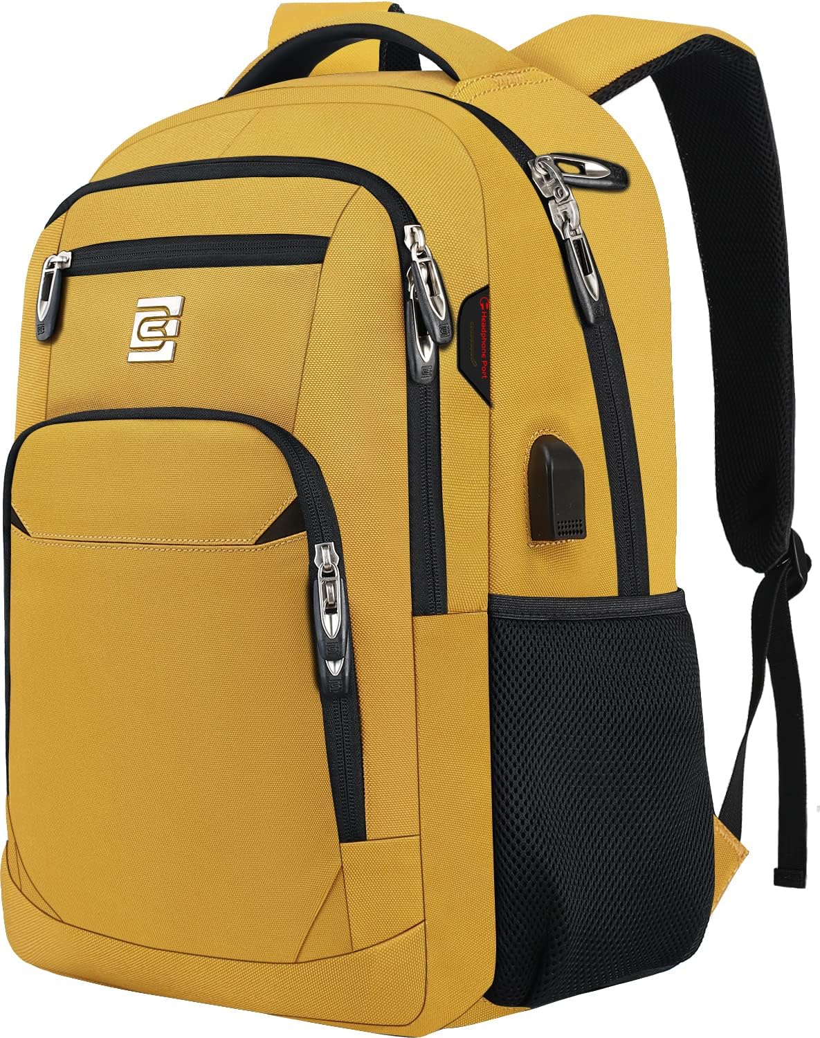 Moktan Sabai Slim Anti Theft Laptop Backpack 15.6 Inch USB Charging Travel Bag