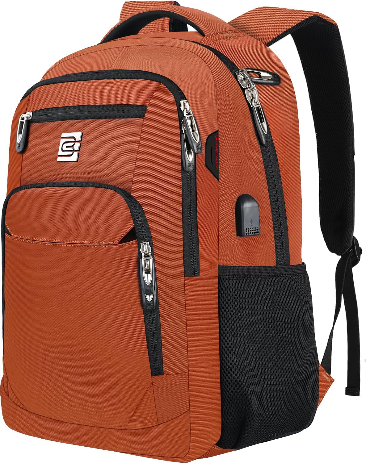 Moktan Sabai Slim Anti Theft Laptop Backpack 15.6 Inch USB Charging Travel Bag
