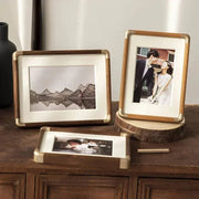 Moktan Sabai ClearView | Acrylic Desktop Photo Frame with Magnetic Closure