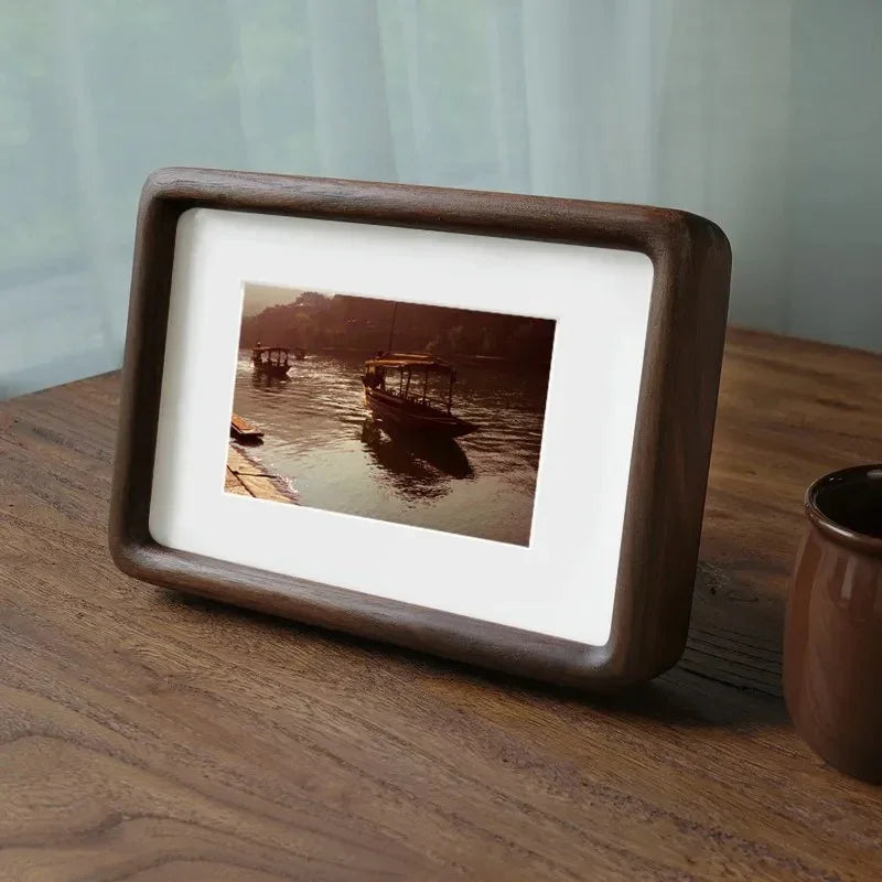 Moktan Sabai Solid Wood Photo Frame | Mortise Tenon Handcrafted Display for Photos & Home Décor