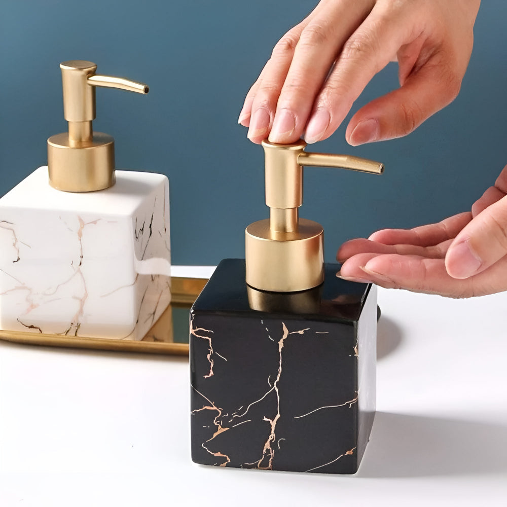 Moktan Sabai Marble Ceramic Soap Dispenser